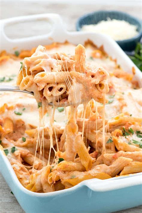 easy baked penne crazy  crust