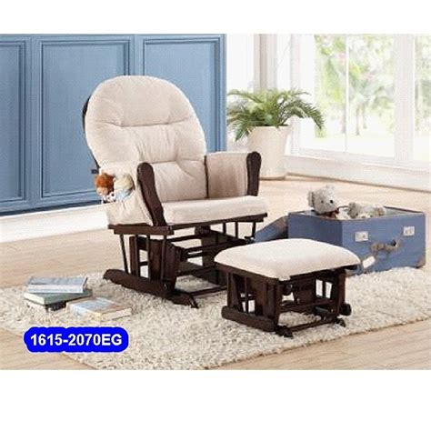 1615 2072 Solid Wood Glider Rocker And Ottoman Buy