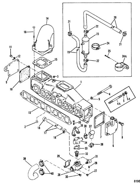 mercruiser engine parts diagram