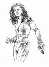 Widow Superheroes Vedova Endgame Designlooter sketch template
