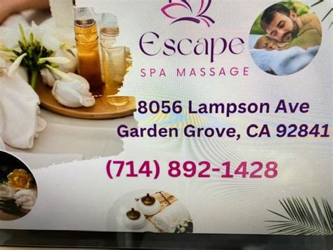 massage  beauty services  escape spa massage beauty services