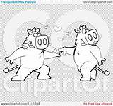Boar Romantic Outlined Cory Thoman sketch template