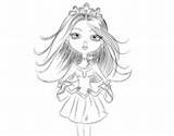Princess Coloring Ugly Modern Pages Princesses sketch template