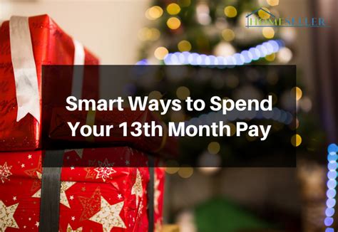 smart ways to spend your 13th month pay