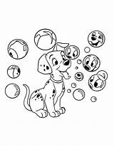Coloring Pages 101 Dalmatians Dalmations Disney Google Coloringpages1001 Puppy Kids Dk sketch template