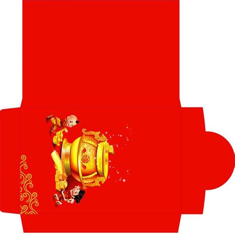 chinese  year red envelopes crafts  printable spring festival