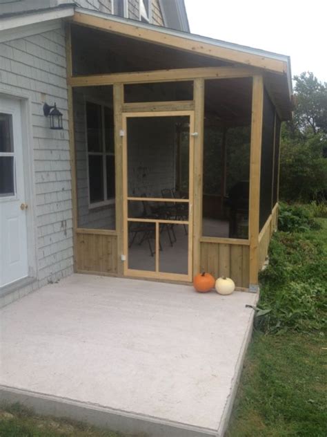 ideas  making removable screen inserts  screened  screened  porch diy