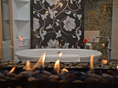 hotel fireplaces    escape  winter cold spa inspired