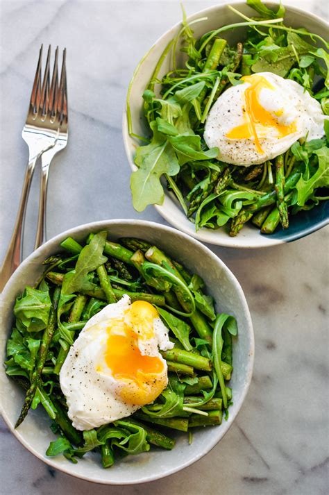 arugula  asparagus breakfast bowl recipe healthy breakfast