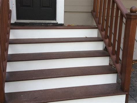 exterior stair replacement  westfield nj monks home improvements