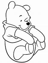 Pooh Winnie Coloring Pages Bear Printable Rabbit Disney Sheets Rocks Cutest Color Cute Colouring Rolley Kids Poo Cartoon Print Drawings sketch template