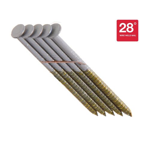 Grip Rite 3 In X 0 120 In 28° Hot Dipped Galvanized Ring Shank Nails