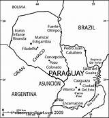 Paraguay Map 2bw Clipart Maps Outline Transparent Members Available Gif sketch template