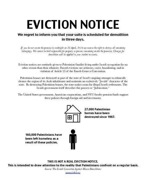 eviction letter  printable documents