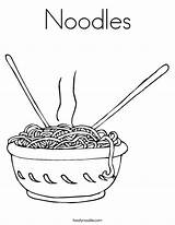 Noodles Coloring Pages Dinner Colouring Worksheet Food Noodle Spaghetti Week Template Twisty Color Printable Outline Sheets Pasta Macaroni Twistynoodle Templates sketch template