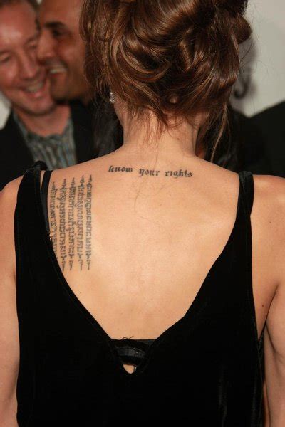 Creativity In The Imagination Angelina Jolie Wanted Hand Tattoo