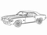 Camaro 1969 Trucks Coloringpages4u 1979 Ausmalbilder Dodge Z28 Mopar sketch template