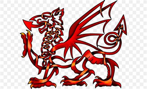 Welsh Dragon Welsh People Celtic Knot Celts Flag Of Wales