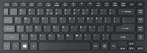 Acer Aspire E15 Replacement Laptop Keyboard Keys
