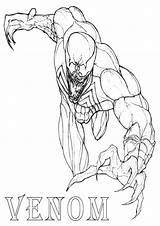 Venom Malvorlagen sketch template