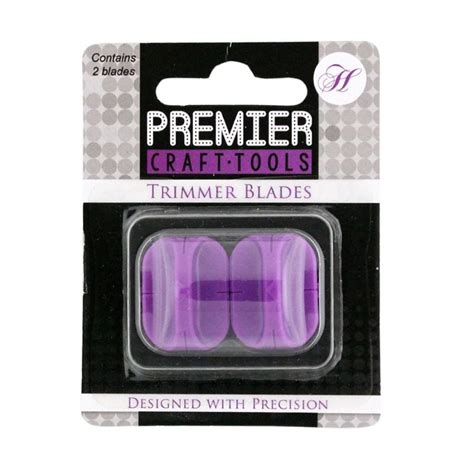 premier craft tools replacement trimmer blades hunkydory crafts