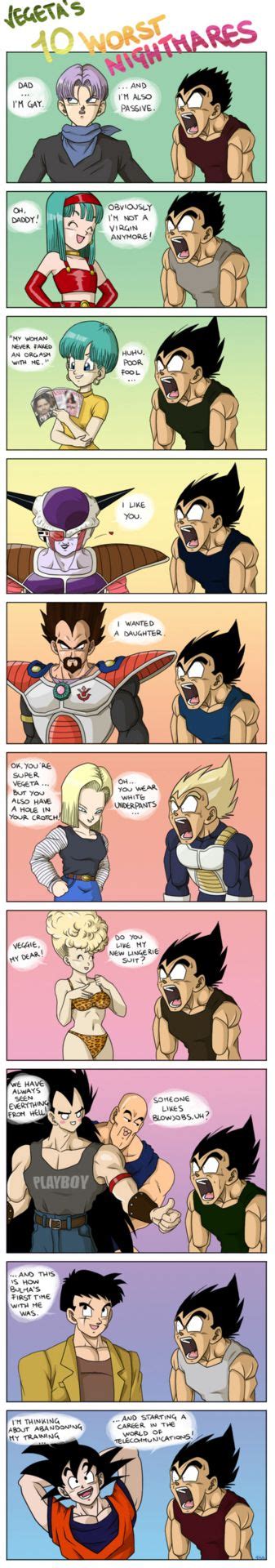 Funniest Thing Ever Xd Especially The Frieza One Vegeta