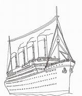 Titanic sketch template