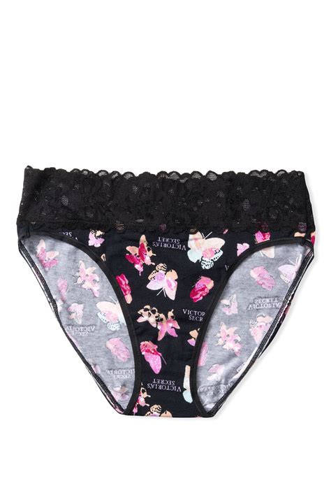 Buy Victoria S Secret Lace Waist High Leg Brief Panty From The Victoria