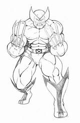 Wolverine Coloring Pages Kids Printable sketch template