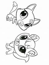 Coloring Pet Shop Pages Littlest Cuties Recommended Getdrawings sketch template