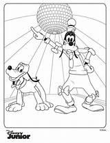 Mickey Mouse Coloring Clubhouse Pages Disney Pluto Printable Kids Kleurplaten Goofy Color Clubhuis Fun Clipart Kleurplaat Van Print Popular Zo sketch template