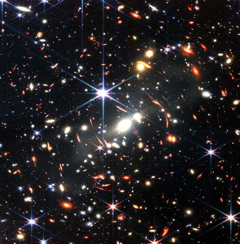 spectacular lessons  james webbs  deep field image