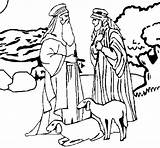 Pastores Pastori Shepherds Bergers Coloring Pastorcitos Pastors Disegni sketch template