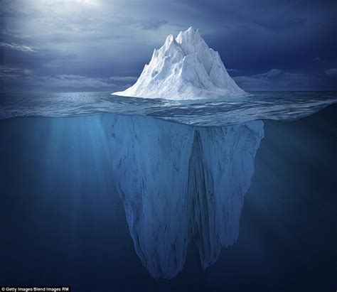 spectacular images capture  worlds oldest icebergs daily mail