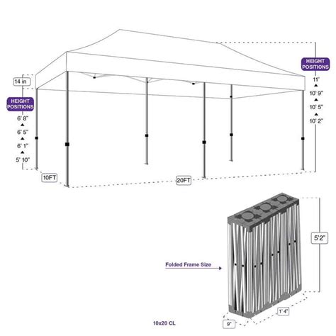 heavy duty steel pop  canopy tent replacement frame cl impact canopies usa