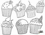 Cupcakes Stevie sketch template