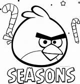 Coloring Angry Seasons Birds Candy Wecoloringpage sketch template