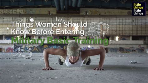 Women Should Know Before Entering Military Basic Training Youtube