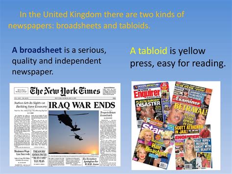 tabloid  newspaper comparing broadsheet  tabloid newspapers