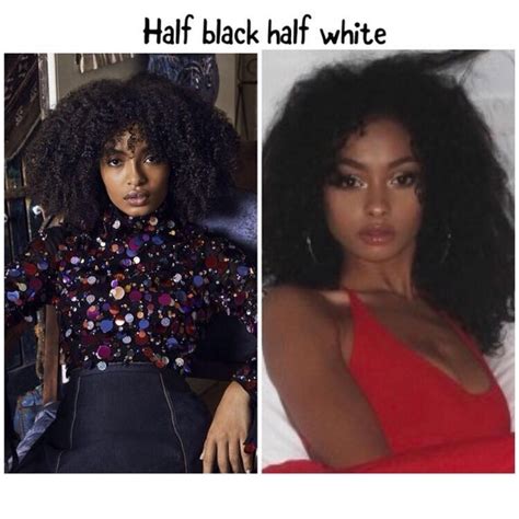 Half Black Half White