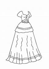 Coloring Pages Girls Dress Printable Color Cute Sheets Kids Printables Ball Embroidery Patterns Choose Board Books Cartoon Print sketch template