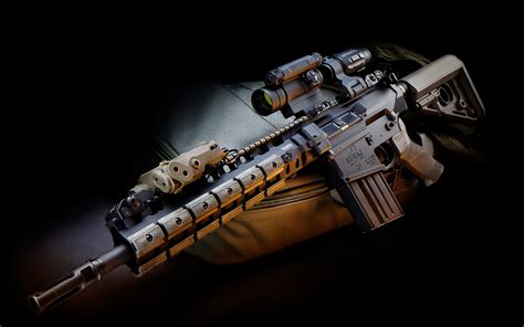 wallpaper 3200x2000 px assault gun laser military rifle scope system 3200x2000