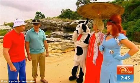 Samantha Armytage Steals The Show As Ginger In Gilligan S