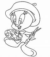 Coloring Pages Tweety Bird sketch template