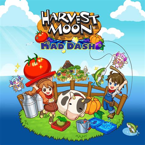 Harvest Moon Mad Dash Game Ps4 Playstation