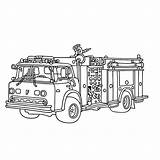 Brandweer Brandweerauto Tekeningen Leukvoorkids Firefighter Leuk Ambulance Brandweerwagens Dept Colouring Prints Politie Grote Bord Brigade sketch template