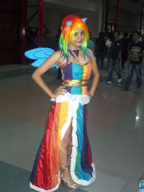 rainbow dash cosplay  bigalax  deviantart rainbow dash halloween costume rainbow dash