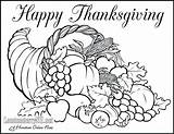 Thanksgiving Cute Coloring Pages Printable Getdrawings sketch template