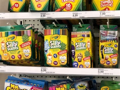 crayola silly scents twistable crayons  pack    target