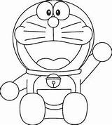 Clipart Clipground Pages Doraemon sketch template